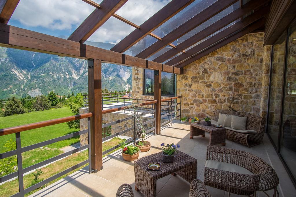 Orizontes Tzoumerkon Hotel Resort Pramanta Eksteriør bilde